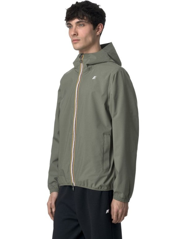 Jack Stretch Dot Green Lichen Jacket