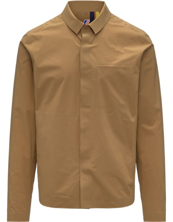 Sharrie Tech Brown Bistre Overshirt