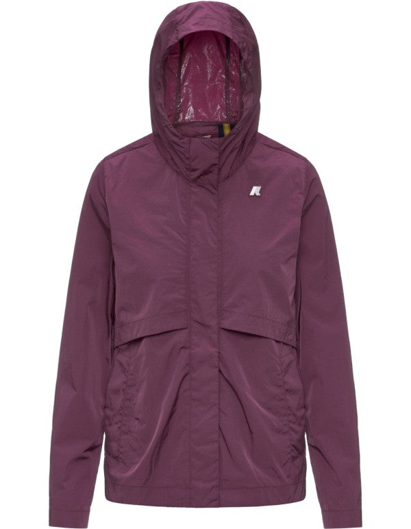 Sophile Satin Glass Jacket Violet Mauve Wine