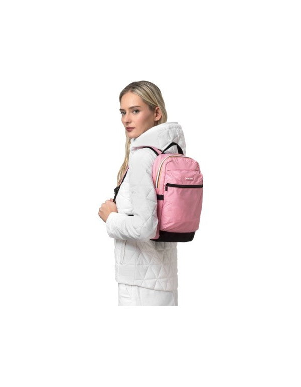 Small Laon Pink Geranium Backpack
