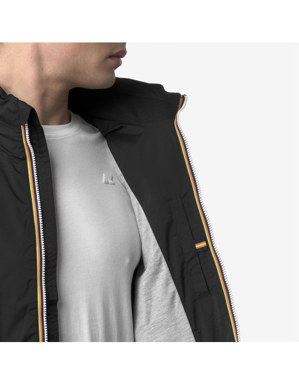 Valen Stretch Nylon Jersey Vest Black Pure