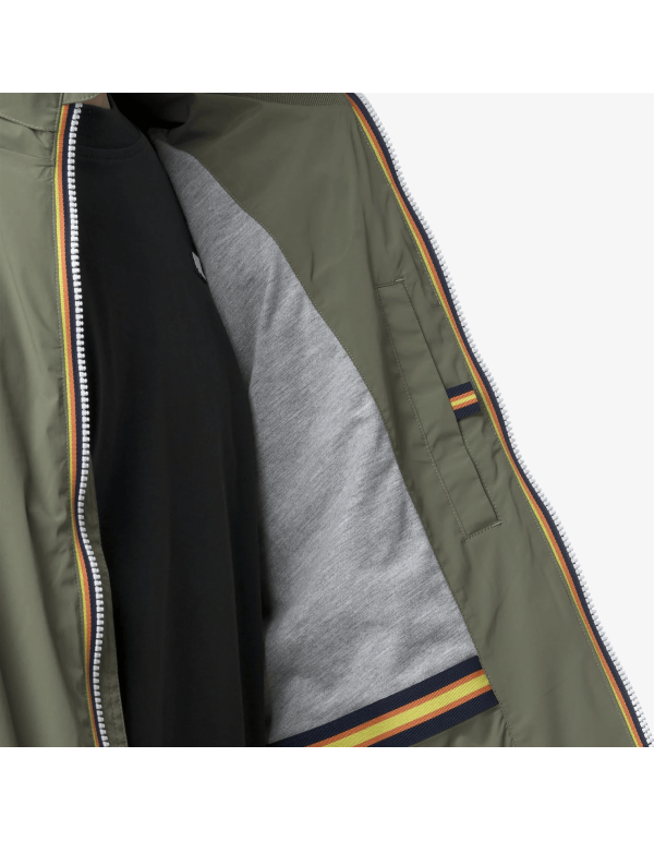 Valen Stretch Nylon Jersey Green Lichen Vest