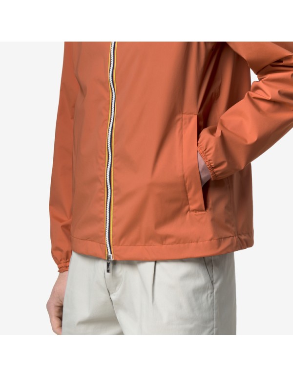 Jacket Jacket Stretch Nylon Jersey Orange Brownish