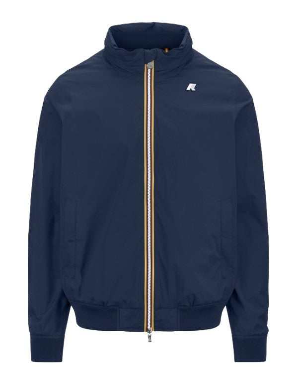 Amaury Stretch Nylon Jersey Blue Insignia Jacket