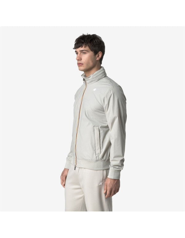 Amaury Stretch Nylon Jersey Jacket Beige Lt