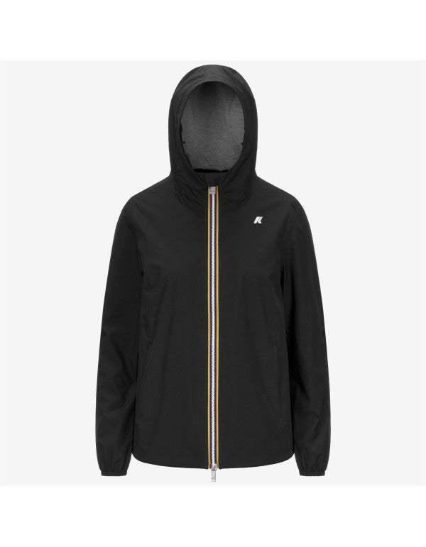 Marguerite Stretch Poly Jersey Blue Depth Jacket