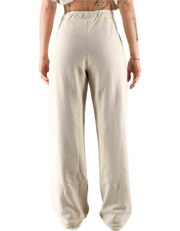 Ivory Sweatshirt Trousers Ma148
