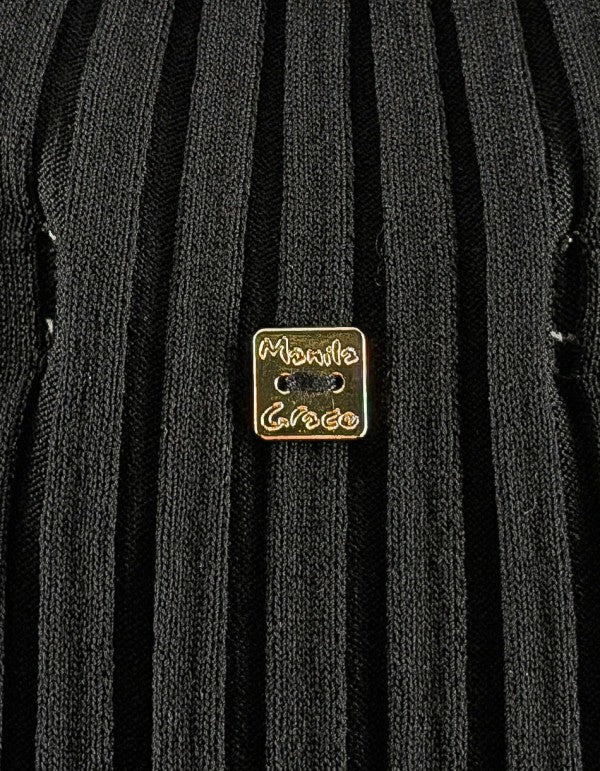 Canotta Lupetto Nero Ma001