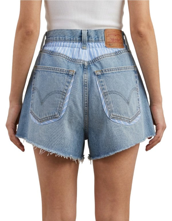 Denim Shorts Arizona Denim L Stripes Tiny V 31