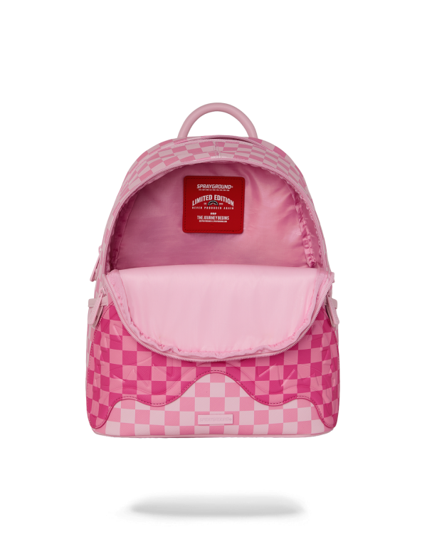 Pink Sharks in Paris Patch Savage Backpack