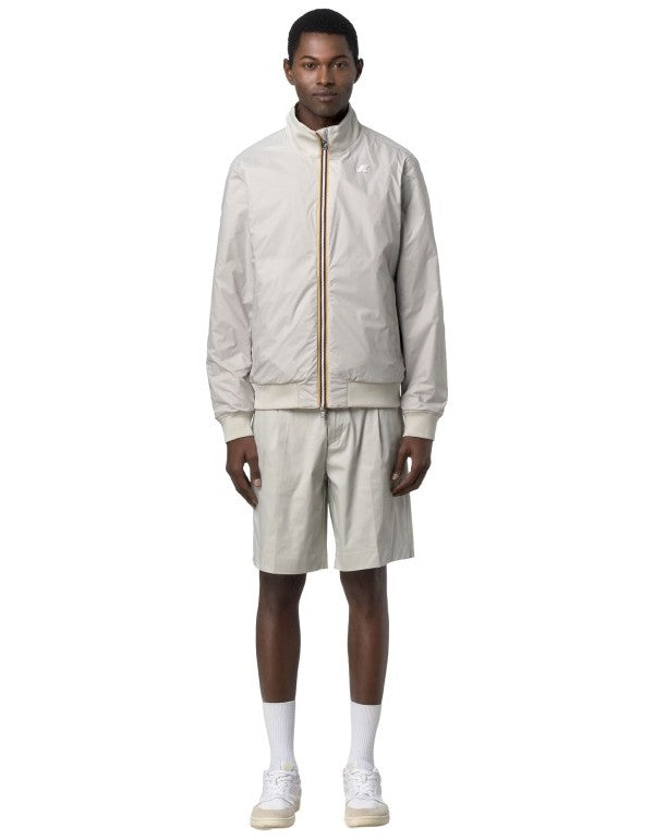 Arsene Cotton Double Brown Bistre Jacket - Beige Lt