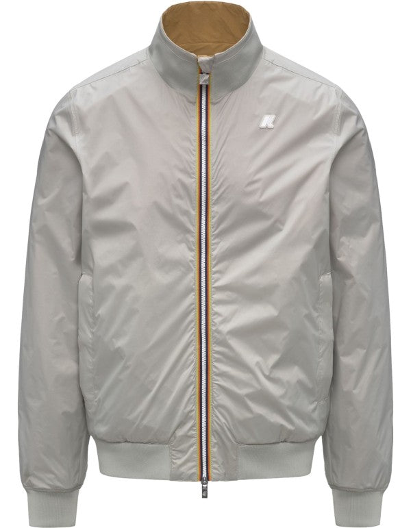 Arsene Cotton Double Brown Bistre Jacket - Beige Lt