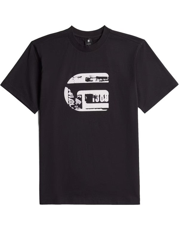 T-shirt G Icon Gr R T Dk Black