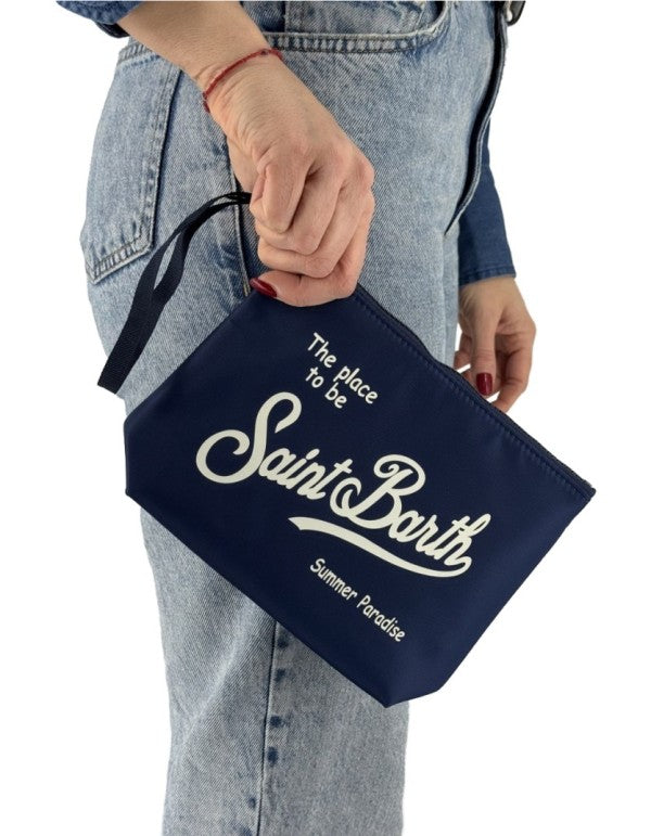 Pochette Aline Nylon 61 Blue Navy