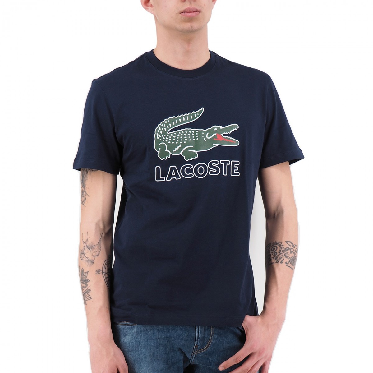 Lacoste | Logo T-Shirt Blue | LAC_TH6386 00_166