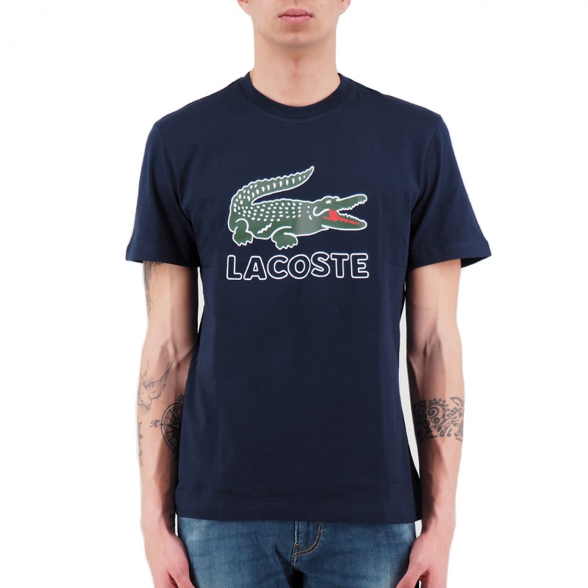 Lacoste | Logo T-Shirt Blue | LAC_TH6386 00_166