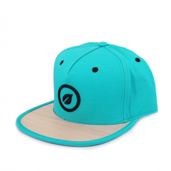 Recreate | Bamboo Limited 6 Panel Snapback Hat Blu | RCA_BAMBOO_BL-BR