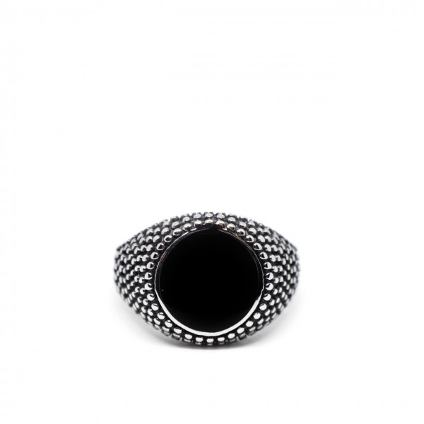 Double U Frenk | Bright Oval Ring Argento | DUF_BRIGHT BN4