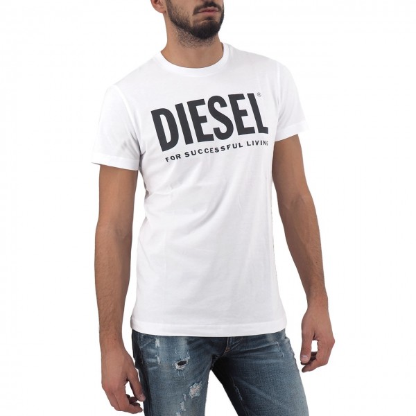 Diesel | T-Diego-Logo Maglietta, Bianco | DSL_00SXED 0AAXJ 100