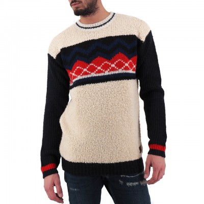 Scotch & Soda | Plush Sweater, Beige | S&S_152383 0217