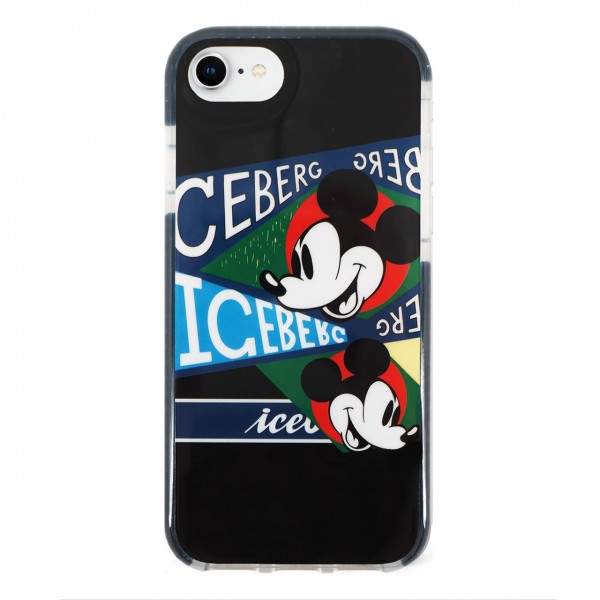 Iceberg | Cover Mickey Mouse Retro iPhone 8, 7, 6s, 6 Nero | BEN_ICE8-MRETRO