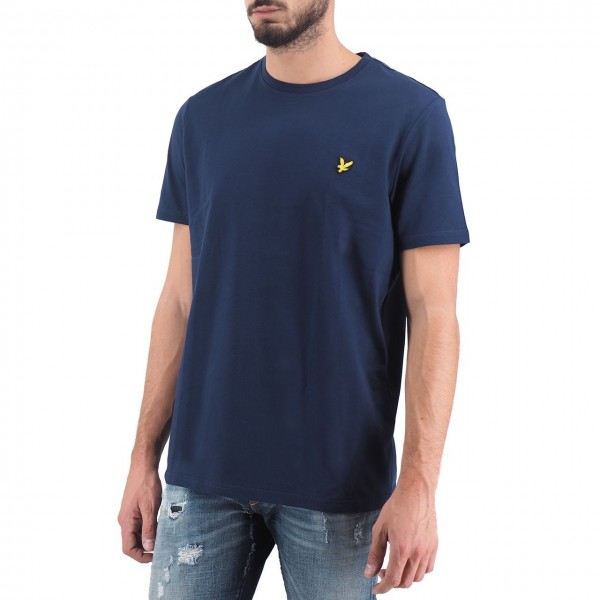 Lyle & Scott | Crew Neck T-Shirt Blu | LYS_MLSTS400V Z99