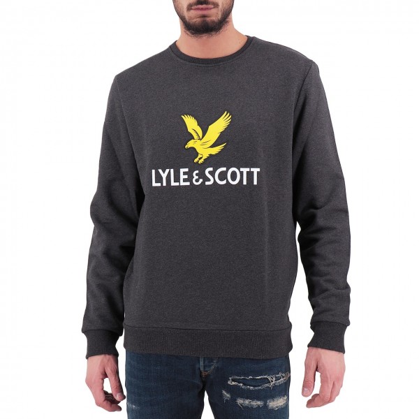 Lyle & Scott | Logo Sweatshirt Grigio | LYS_MLSML1022V 398