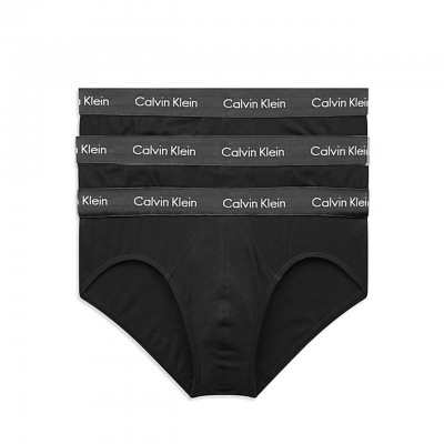 Calvin Klein | 3 Pack Hip Brief, Nero | CKL_0000U2661GXWB