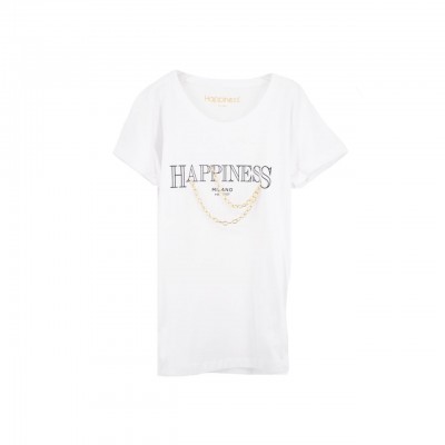 Happiness | Splendida Tee, Bianco | HAP_SPLDA_LA3020