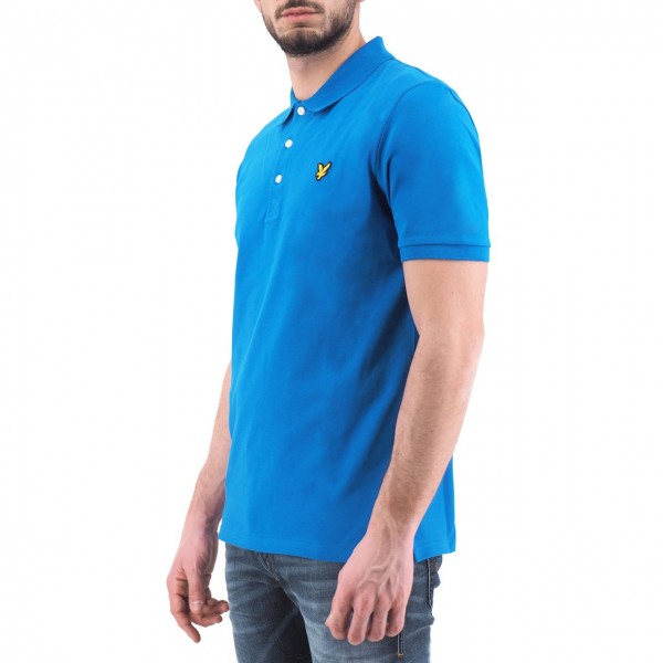 Lyle & Scott | Slim Stretch Polo Shirt, Blu | LYS_SP919V J43