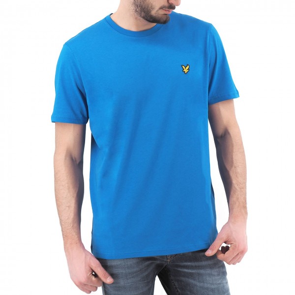 Lyle & Scott | Plain T-Shirt, Blu | LYS_TS400V J43