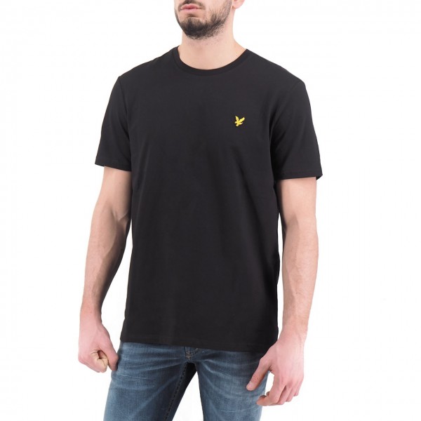 Lyle & Scott | Plain T-Shirt, Nero | LYS_TS400V Z865
