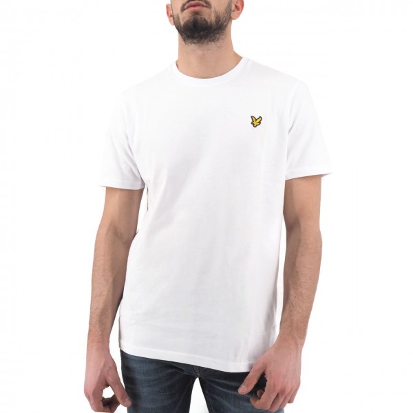 Lyle & Scott | Crew Neck T-Shirt Bianco | LYS_MLSTS400V 626