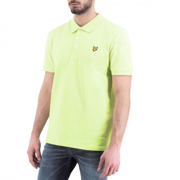 Lyle & Scott | Slim Stretch Polo Shirt, Verde | LYS_SP919V Z913