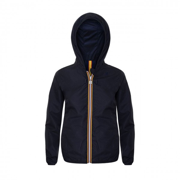 K-Way | Lily Double Drops Baby Jacket, Blue | KWAY_K00BDY0 K89_B