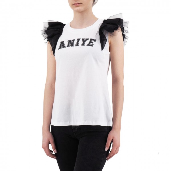 Aniye By | T-Shirt Wings, Bianco | ANI_185075 0002