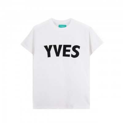 Backsideclub | T-shirt Yves, Bianco | BSC_TH 107 YVES WHT