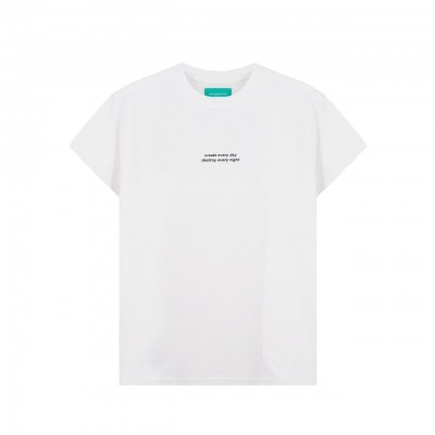Backsideclub | T-Shirt Requirments, Bianco | BSC_TH 132 CREATE WHT
