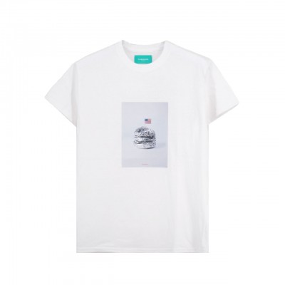 Backsideclub | T-Shirt Silver, Bianco | BSC_TH 118 SILVER WHT