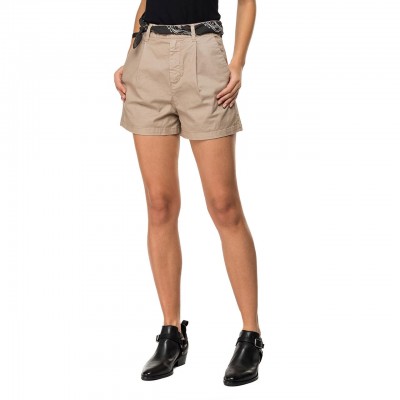 Replay | Shorts Comfort Fit Effetto Used, Beige | RPY_W8893 .000.80865G .769
