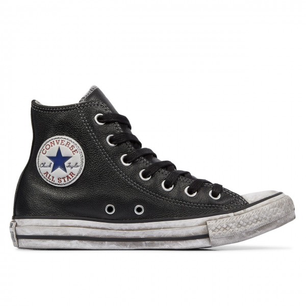 Converse | Chuck Taylor All Star Vintage Leather LTD Hi Nero | CNV_15 اذا