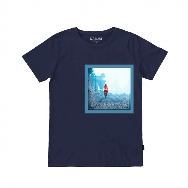 Clairvoyant Bandana T-Shirt, Blu