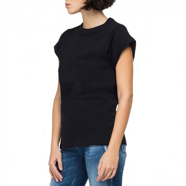 Essential Natural Cotton T-Shirt, Black