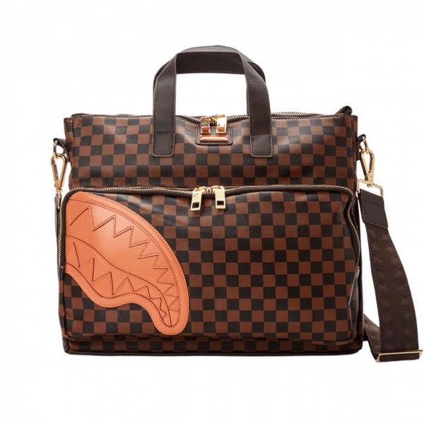 Brown Henny Travel Case, Brown