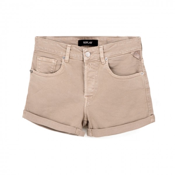 Shorts In Denim Anyta Rose Label, Beige
