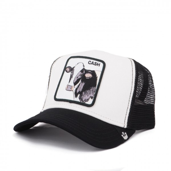 Cash Cow Baseball Hat, White