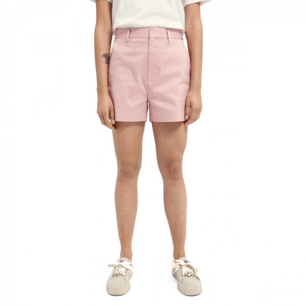 Abbott - Chino Shorts In Organic Cotton, Pink