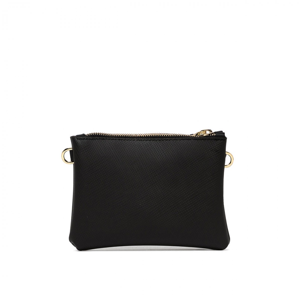 Numbers Small Clutch Bag Black