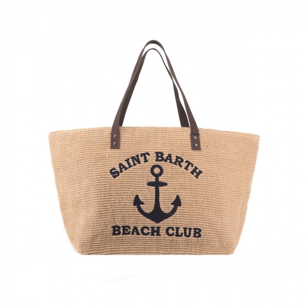 Helene St Barth Beach Club Bag, Beige