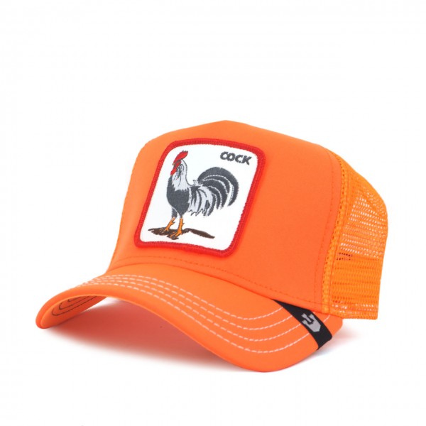 Cappello Da Baseball Cock, Arancio